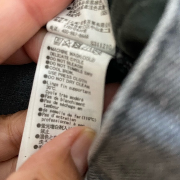 Size 29 dark grey relaxed slim fit Moussy Vintage ankle jeans, barely worn - Picture 6 of 8